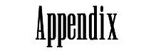 Logo Appendix